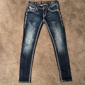 Rock revival skinny jeans